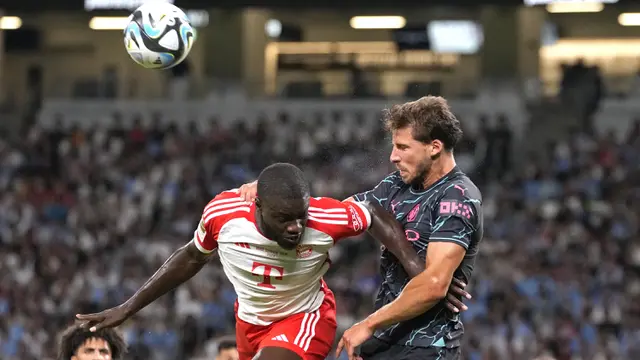 Foto: Aymeric Laporte Jadi Penentu Kemenangan Man City atas Bayern Munchen pada Laga Pramusim 2023 / 2024