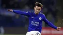 1. Ben Chilwell (50 juta euro) - Ben Chilwell menjadi pemain teranyar yang resmi bergabung dengan Chelsea. Pada 26 Agustus, Chelsea resmi memboyong Chilwell dari Leicester City dengan mahar mencapai 50 juta euro. (AFP/Adrian Dennis)