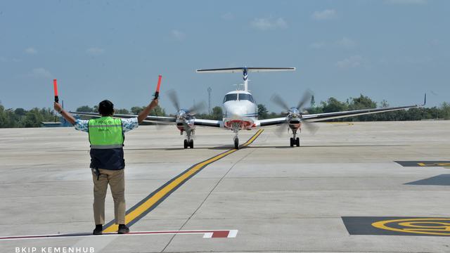 Kesiapan Bandara Internasional Dhoho Kediri jelang beroperasi secara komersial pada awal tahun 2024.