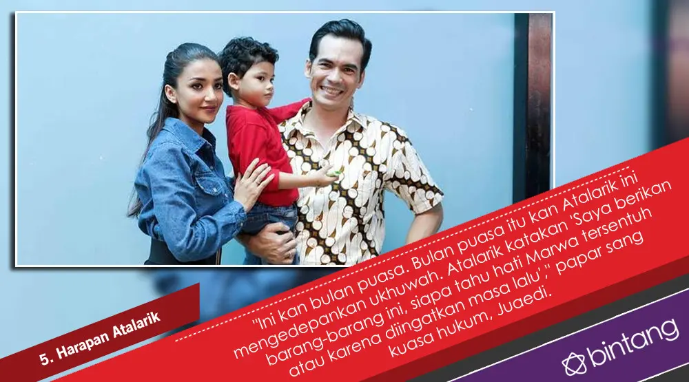 Buka Hati Tsania Marwa, Atalarik Syah Beri Maskawin hingga Tasbih. (Foto: Deki Prayoga, Desain: Nurman Abdul Hakim/Bintang.com)