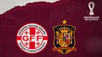 Kualifikasi Piala Dunia 2022: Georgia Vs Spanyol. (Bola.com/Dody Iryawan)