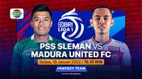 BRI Liga 1 Selasa 18 Januari : PSS Sleman Vs Madura United FC