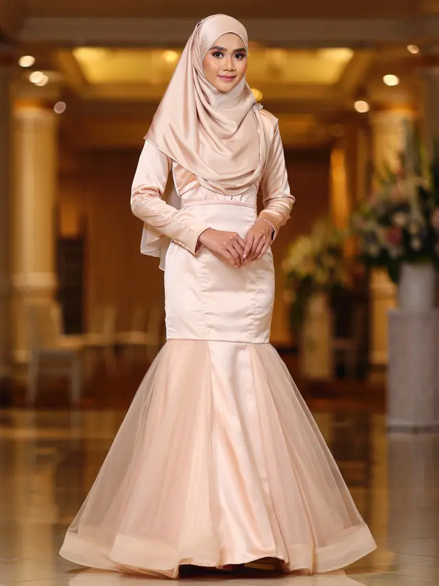 Model Baju Gamis Duyung Pesta