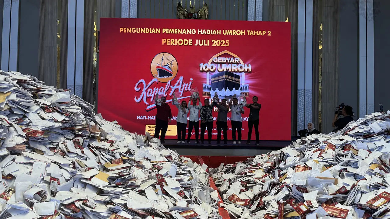 Kapal Api mengumumkan 50 pemenang tahap kedua yang berhak mendapatkan Paket umrah. (Dok Kapal Api)