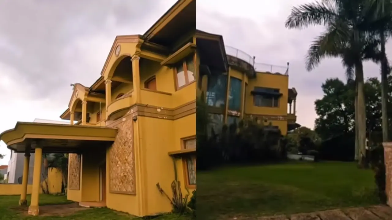 Rumah Tukul Arwana Terbengkalai