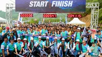 BRI Mandeh Run 2019 diikuti oleh lebih dari dua ribu peserta.