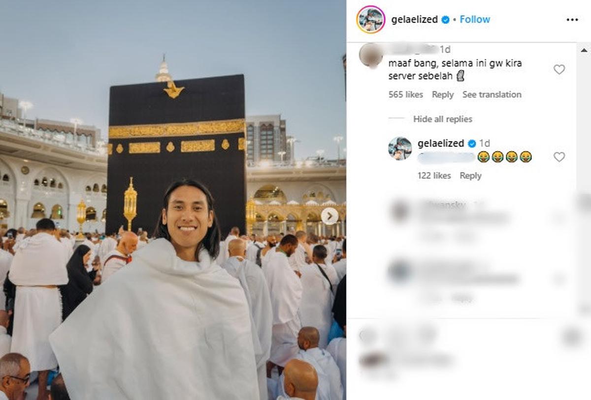 Dikira Non-Muslim, 7 Potret Sean Gelael Jalankan Ibadah Umrah Bersama Keluarga - Tampil dengan Rambut Gondrong