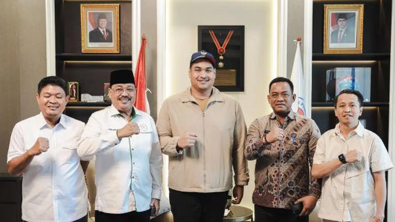 Menpora Ario Bimo Nandito Ariotedjo, bersama perwakilan PORDI dan Higgs Games Island (HGI) dipastikan hadir dalam OPEN TOURNAMENT DOMINO MENPORA CUP 2025, 4- 6 Juli di Tribun Lapangan Andi Jemma, Luwu. (Liputan6.com)