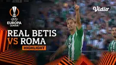 Berita video highlights Liga Europa matchday 4, AS Roma ditahan imbang Real Betis, Jumat (14/10/22)