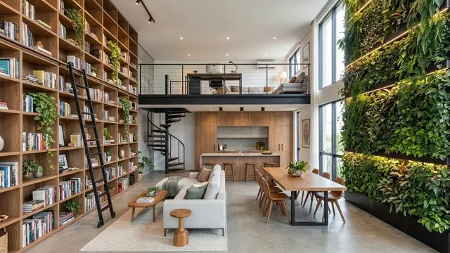 Konsep Open Space Rumah Kecil Agar Ruangan Tampak Lega/Gemini AI