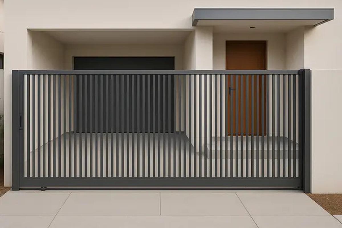 10 Desain Pagar yang Cocok untuk Rumah Minimalis dengan Teras Sempit, Privasi Aman Terjaga