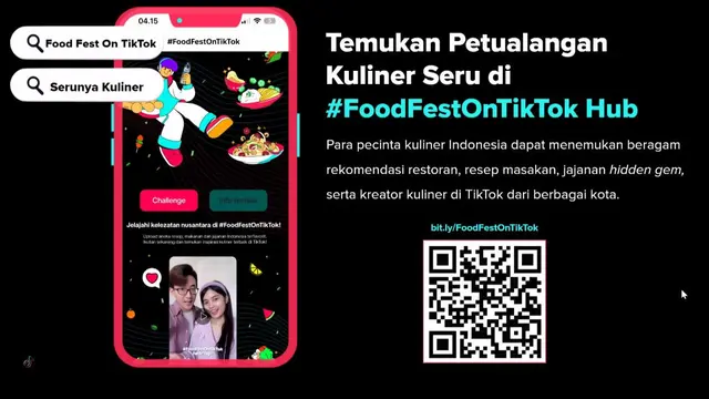 Konten kuliner dari para kreator di TikTok (Dok: TikTok)