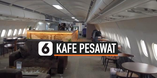 VIDEO: Kafe Dari Pesawat Tua, Jadi Destinasi Wisata Kala Pandemi