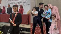 Momen King Faaz Wisuda, Putra Fairuz A Rafiq Tampil Dewasa Pakai Jas (Sumber: Instagram/sonnyseptian)