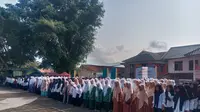 Momen Istimewa Hari Santri Nasional, Istigasah Kubro 22 Jam Nonstop Ribuan Santri Garut