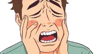 Trigeminal neuralgia, dikenal sebagai 'sakit paling menyiksa', menyebabkan nyeri luar biasa di wajah, sering disalahartikan sebagai sakit gigi. Apa penyebab dan solusinya? (Ilustrasi by AI)