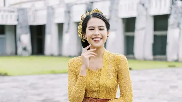 Kain Songket Maudy Ayunda