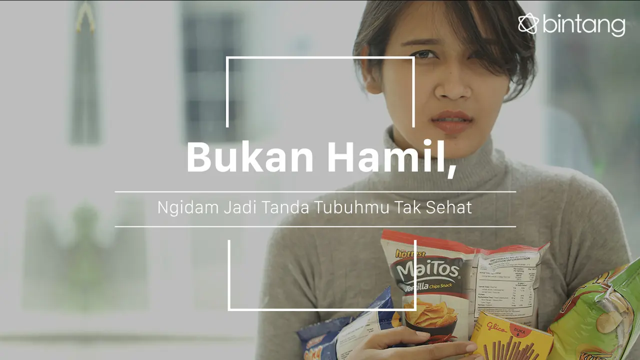 Ternyata ngidam bisa jadi tanda tubuhmu sedang tak sehat. (Foto: Daniel Kampua, Digital Imaging: M. Iqbal Nurfajri/Bintang.com)