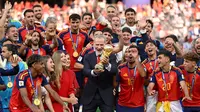 Spanyol Kawinkan Gelar Piala Dunia Putra dan Putri, Jadi yang Pertama dalam Sejarah