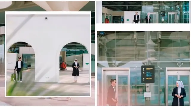 Pilih Bandara Sebagai Lokasi Prewedding, Konsep Pasangan Ini Curi Perhatian