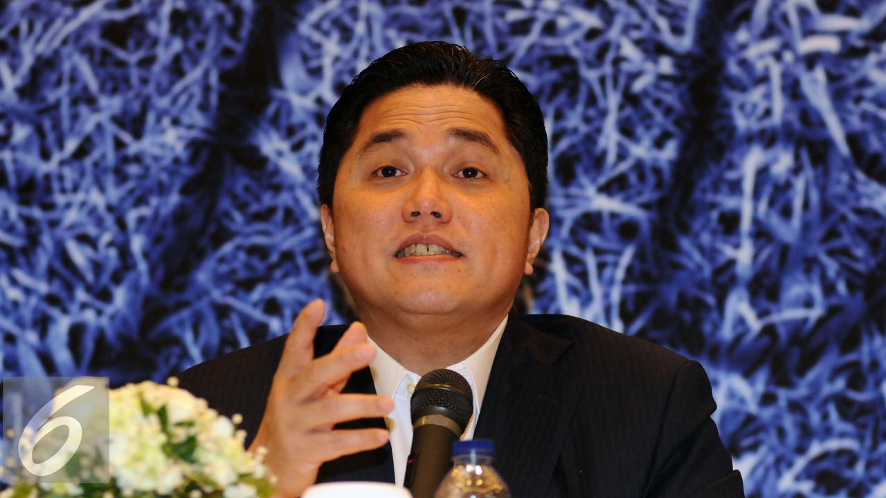 Erick Thohir  terpilih sebagai ketua umum PSSI. (Liputan6.com/Helmi Fithriansyah)