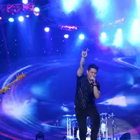 Ada Band saat tampil di Jakarta Fair Sabtu (30/5) malam. (Foto:Galih W. Satria/Bintang.com)