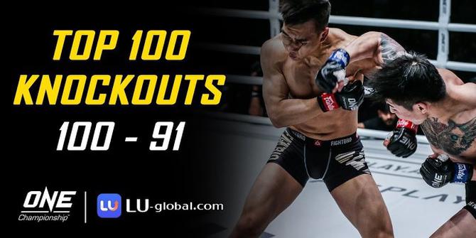 VIDEO: Top 100 Knockouts Terbaik di One Championship, Salah Satunya Aksi Nguyen Tran Duy Nhat