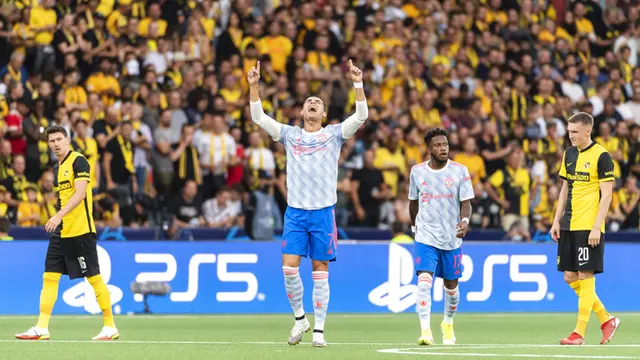 FOTO: Manchester United Kalah dari Young Boys di Liga Champions