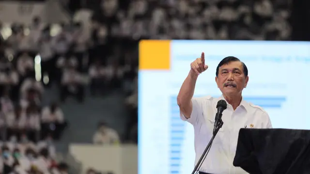 Menko Marves Luhut B. Pandjaitan