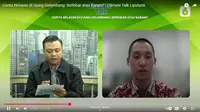 Atase Perikanan dan Kehutanan Kedutaan Jepang untuk Indonesia Wakabayashi Hajime dalam program Climate Talk Liputan6.com. (Liputan6.com Screen Grab)
