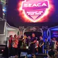 Seremoni pembukaan ajang elecgtronic sports (E-Sports) bertajuk SEACA 2018, di Mall Taman Anggrek, Jakarta, Rabu (17/10/2018).  (Bola.com / Ivan Rida)