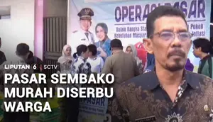 Pasar Sembako Murah Diserbu Warga