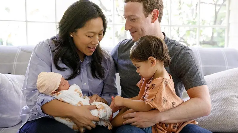 Mark Zuckerberg dan Dr. Priscilla Chan