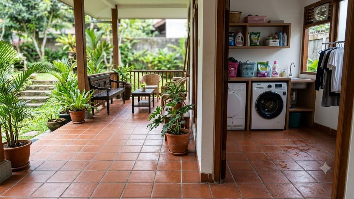 Keramik 25x25 untuk Teras dan Laundry Room, Panduan Lengkap Memilih dan Merawatnya