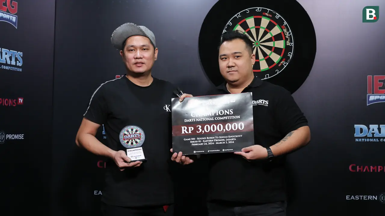 Tirta Suparjo - Juara Darts National Competition Series 01
