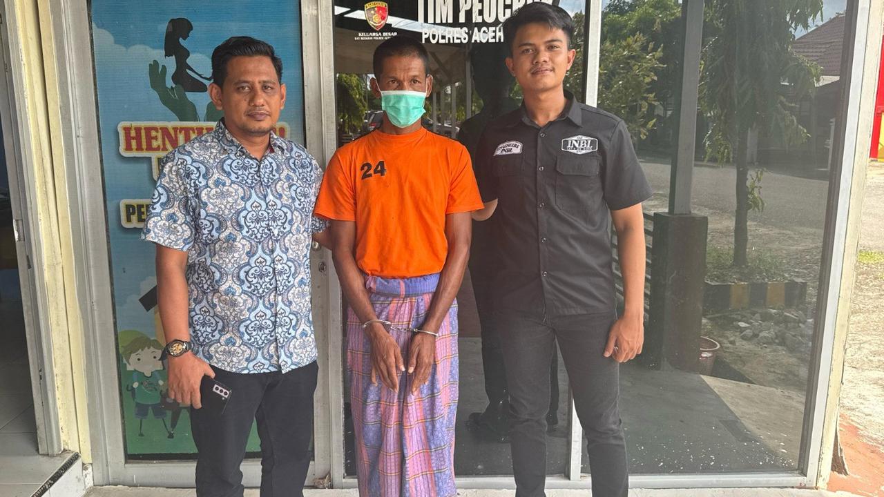 Tega! Pria di Aceh Utara Perkosa Anak Tiri Berkali-kali di Kebun