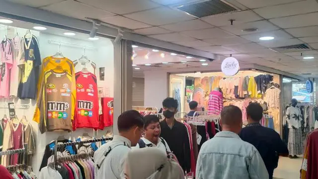 Platinum Markjet di Pusat Mode Tanah Abang (PMTA), Tanah Abang. (Liputan6.com/Henry)