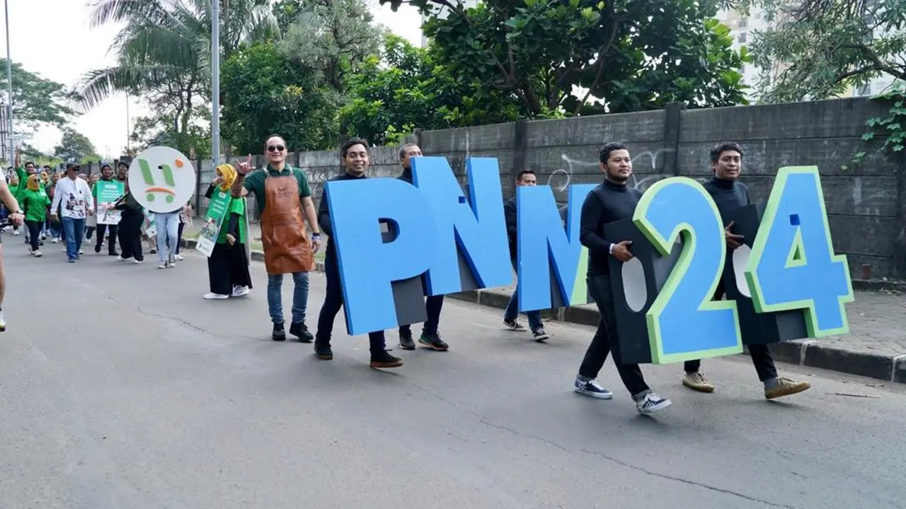 Rayakan HUT ke 24 Insan PNM Kompak Gelar Jalan Sehat