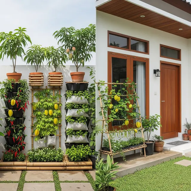 9 Ide Kebun Buah Rumahan di Lahan 2x3 Meter Tetap Produktif dan Estetik
