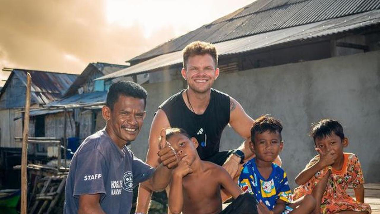 Kristian Hansen di Wakatobi