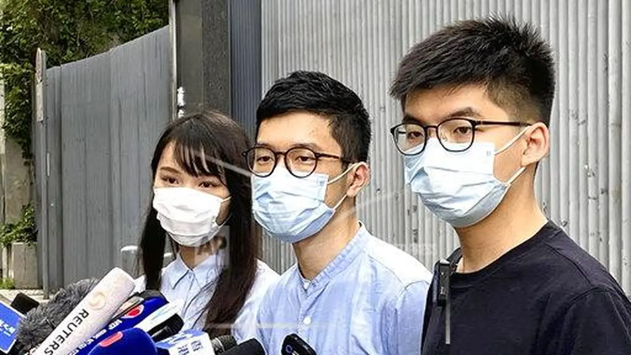 Agnes Chow Ting, Nathan Law dan Joshua Wong