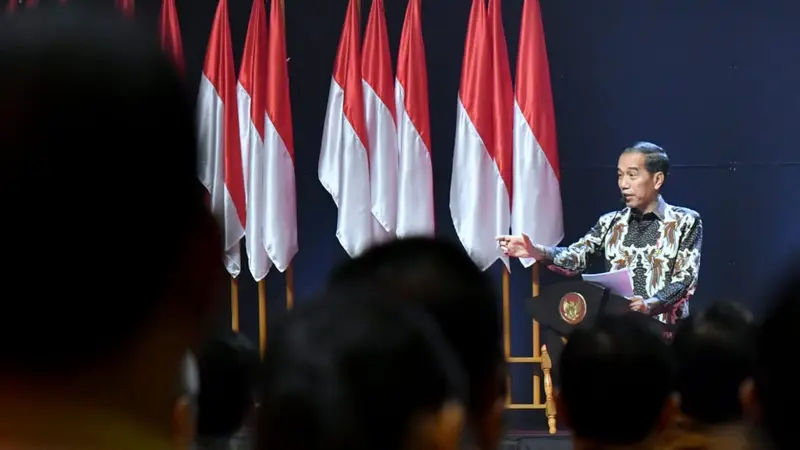 Jokowi Pimpin Rakornas dan Forkopimda di Sentul, Bogor. Foto: Biro Pers Sekretariat Presiden