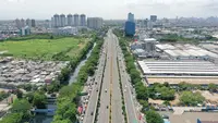 Banjir Jakarta, CMNP Alihkan Arus Motor Lewat Tol dengan Pengawalan Polisi