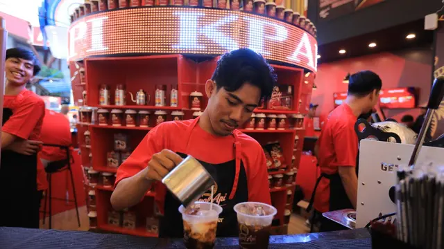 Beragam pilihan tempat ngopi di Jakarta Fair Kemayoran (JFK) 2023 atau Pekan Raya Jakarta (PRJ)