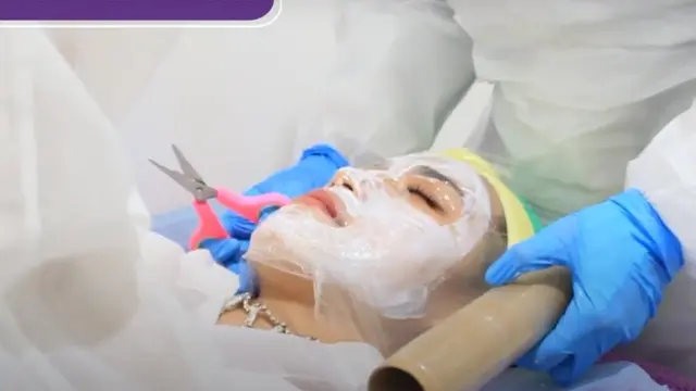 Salah satu selebritis Ibu Kota, Jessica Iskandar saat treatment di Klinik Jasper Skincare beberapa waktu lalu. (Foto: Dok. Tim Jasper Skincare)