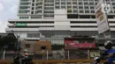 Suasana apartemen Nine Residence, Lippo Plaza Mampang, Jakarta, Minggu (5/4/2020). Mereka keberatan dan menolak pembangunan dan pengoperasian RS pasien COVID-19 di sebagian Lippo Plaza Mampang yang ada dalam satu kawasan. (Liputan6.com/Herman Zakharia)