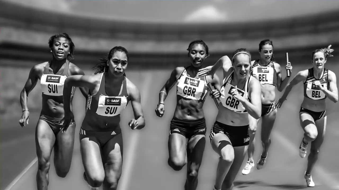 Ilustrasi pelari maraton (pixabay)