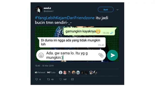 Kejamnya Hubungan Friendzone