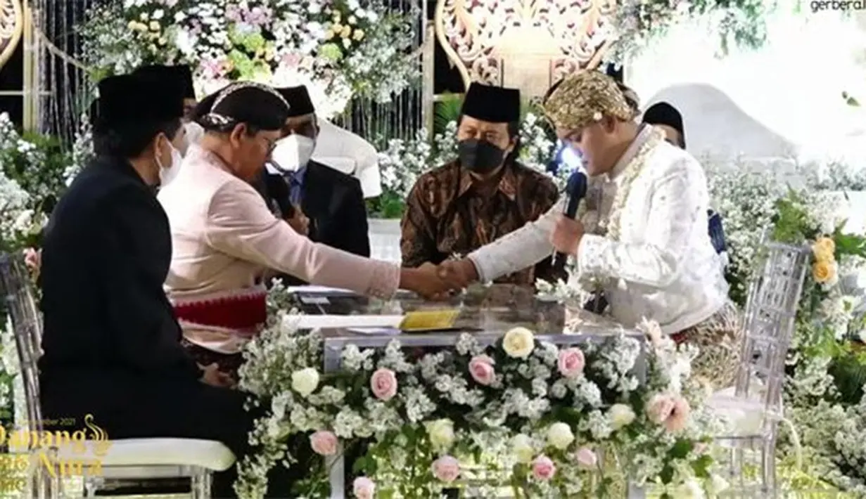 Danang DA menikah(YouTube/DANANG OFFICIAL)