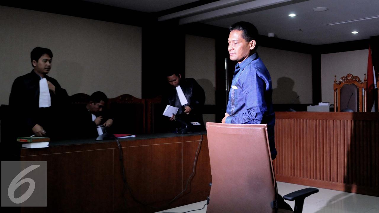 20160905- Panitera PN Jakut Didakwa Terima Suap Rp50 Juta dari Kakak Saipul Jamil-Jakarta- Helmi Afandi